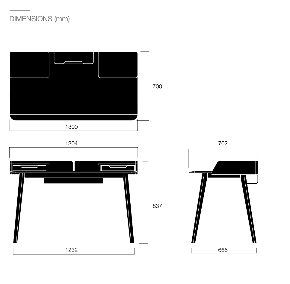 Rebmbrandt - Houten bureau